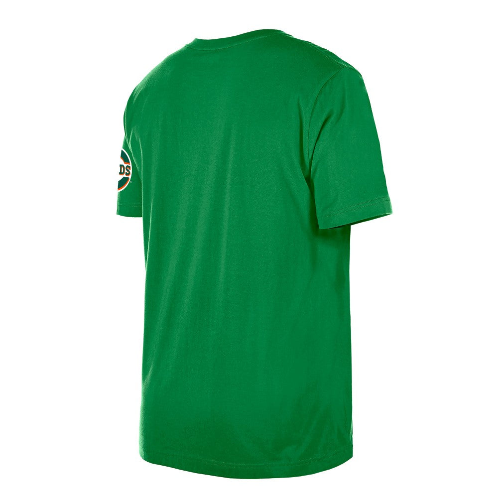 Cincinnati Reds New Era St. Patrick's Day Shamrock Fill T-Shirt Lifestyle