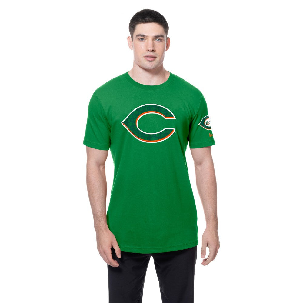 Cincinnati Reds New Era St. Patrick's Day Shamrock Fill T-Shirt Lifestyle