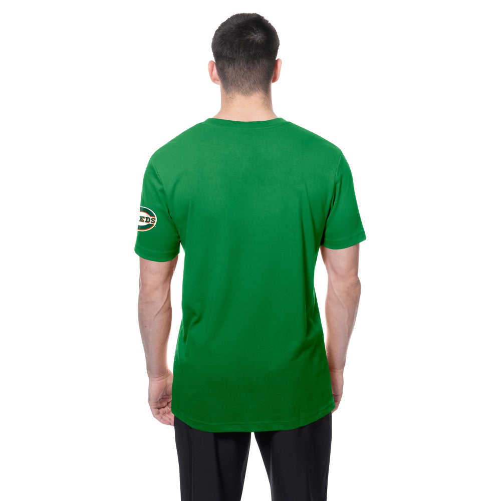 Cincinnati Reds New Era St. Patrick's Day Shamrock Fill T-Shirt Lifestyle