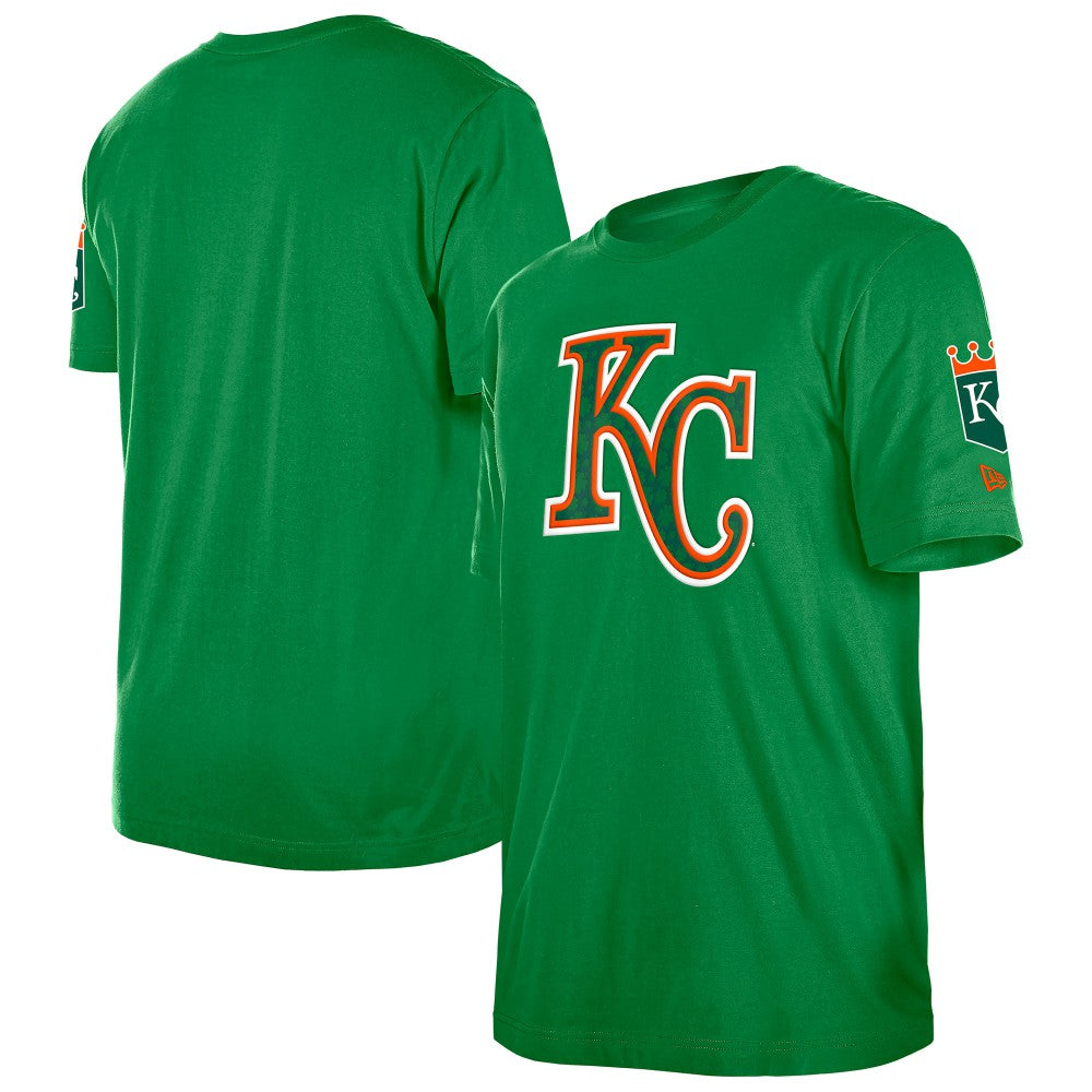 Kansas City Royals New Era St. Patrick's Day Shamrock Fill T-Shirt for sale