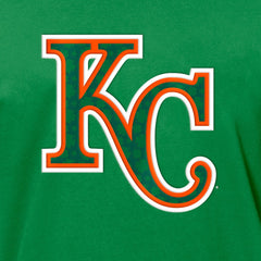 Kansas City Royals New Era St. Patrick's Day Shamrock Fill T-Shirt for sale