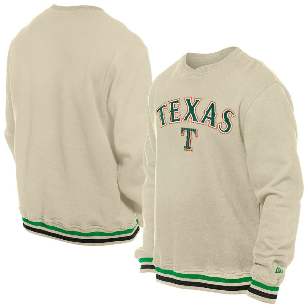 Texas Rangers New Era St. Patrick's Day Twill Pullover Sweatshirt for sale