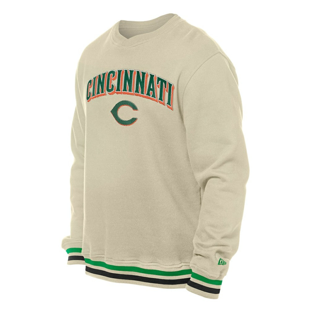 Cincinnati Reds New Era St. Patrick's Day Twill Pullover Sweatshirt Near Me