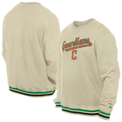 Cleveland Guardians New Era St. Patrick's Day Twill Pullover Sweatshirt for sale