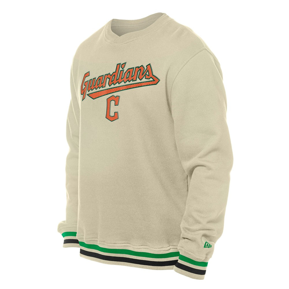 Cleveland Guardians New Era St. Patrick's Day Twill Pullover Sweatshirt for sale