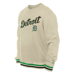 Detroit Tigers New Era St. Patrick's Day Twill Pullover Sweatshirt Clearance