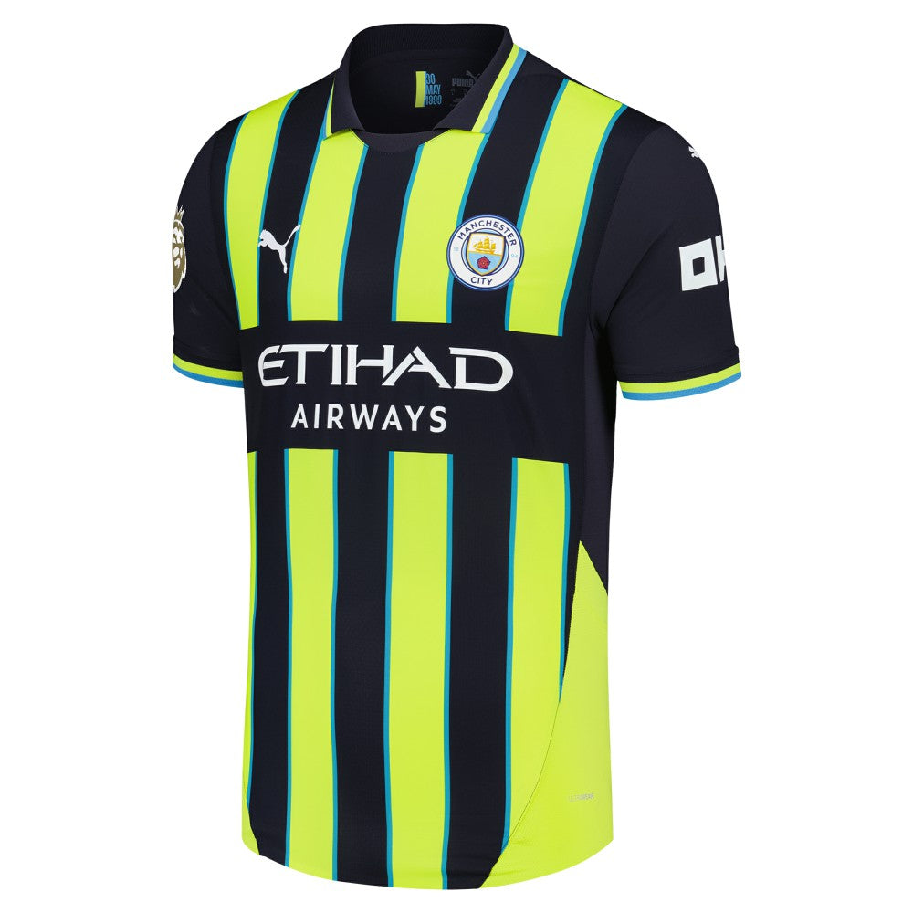 Puma Erling Haaland Manchester City 2024/25 Away Player Jerseys - Navy