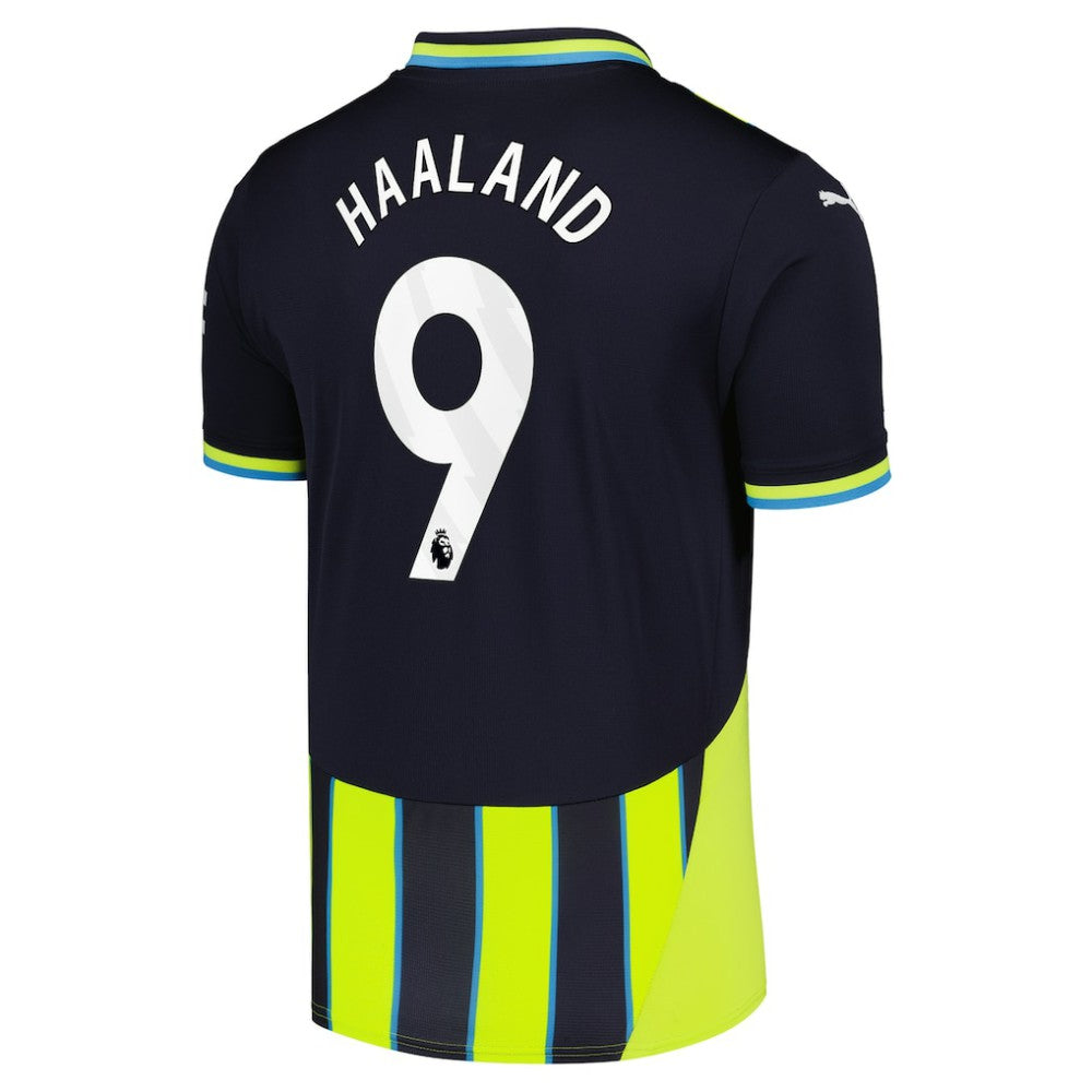Puma Erling Haaland Manchester City 2024/25 Away Replica Player Jerseys - Navy