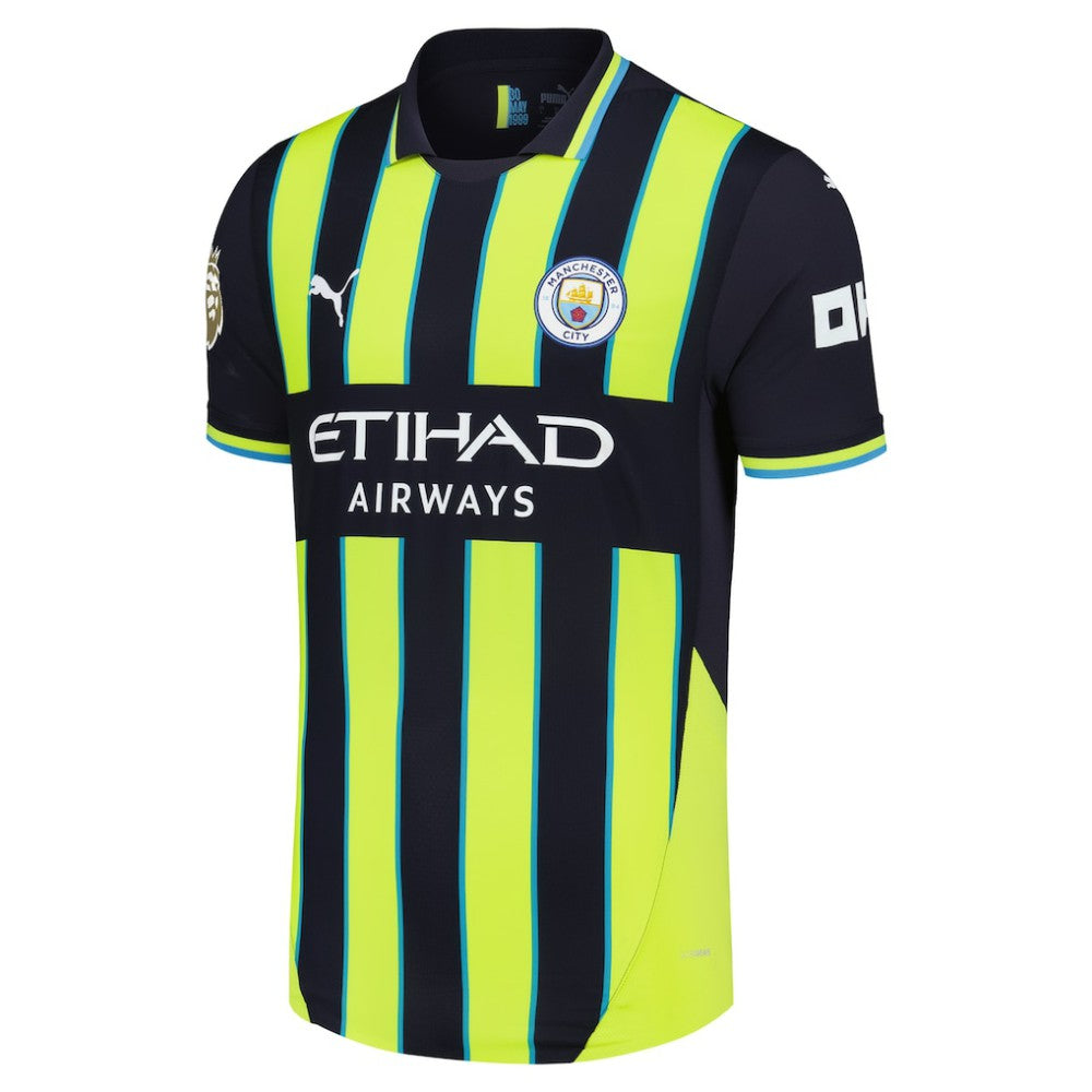 Puma Kevin De Bruyne Manchester City 2024/25 Away Player Jerseys - Navy