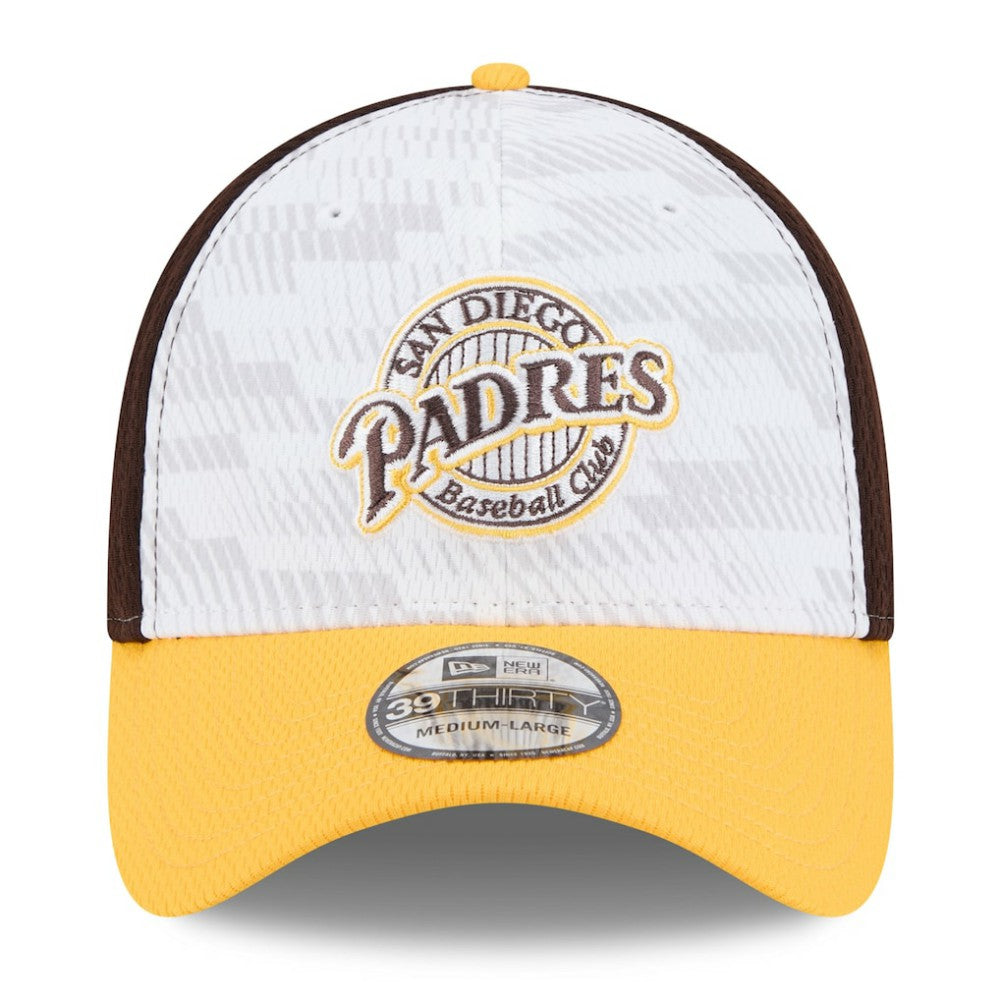 San Diego Padres New Era 2025 MLB Clubhouse 39THIRTY Flex Hat Online