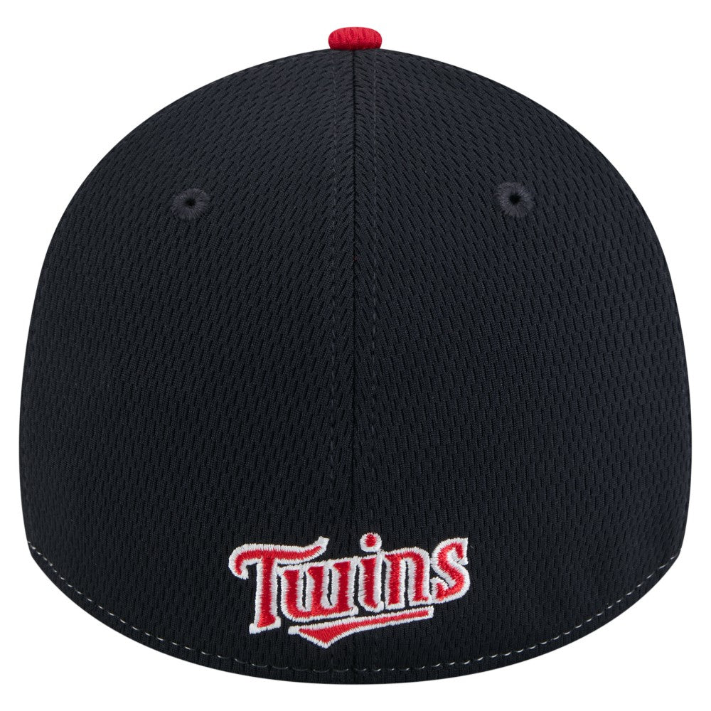 Minnesota Twins New Era 2025 MLB Clubhouse 39THIRTY Flex Hat On Sale