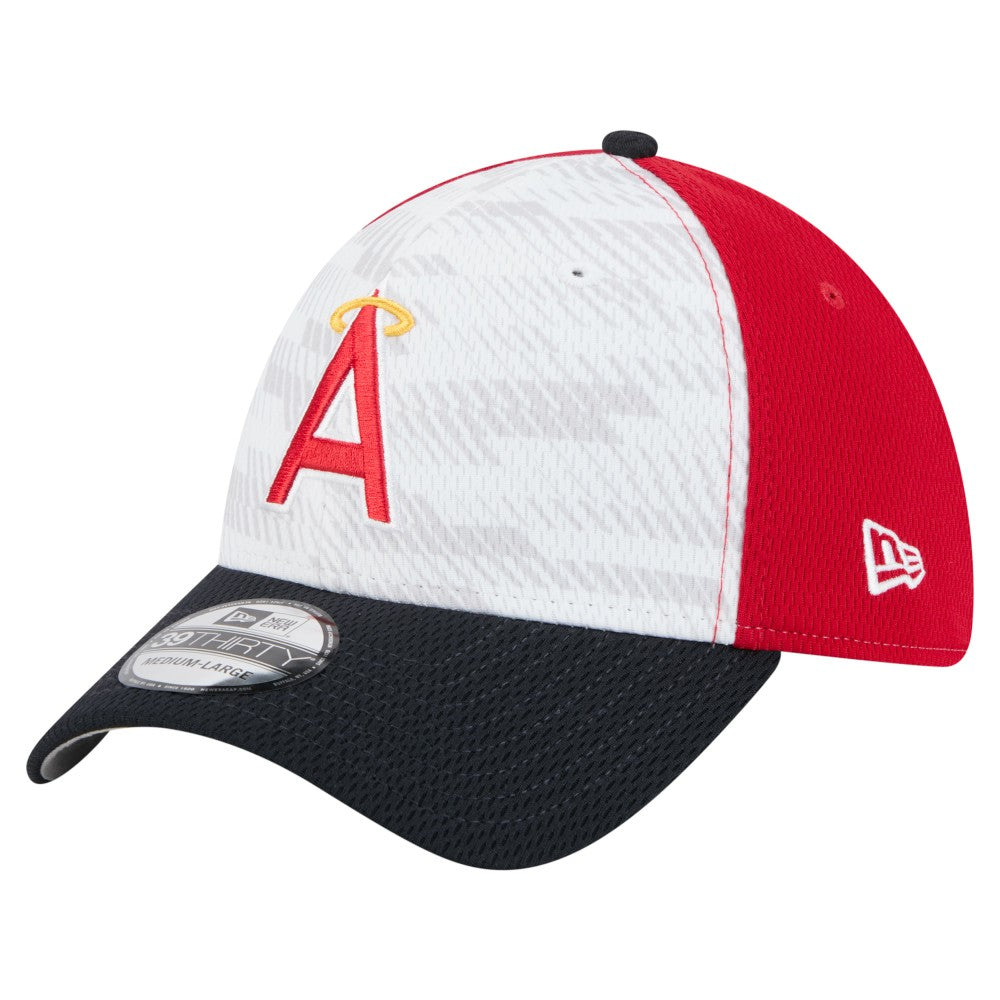 Los Angeles Angels New Era 2025 MLB Clubhouse 39THIRTY Flex Hat Sale