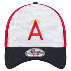 Los Angeles Angels New Era 2025 MLB Clubhouse 39THIRTY Flex Hat Sale