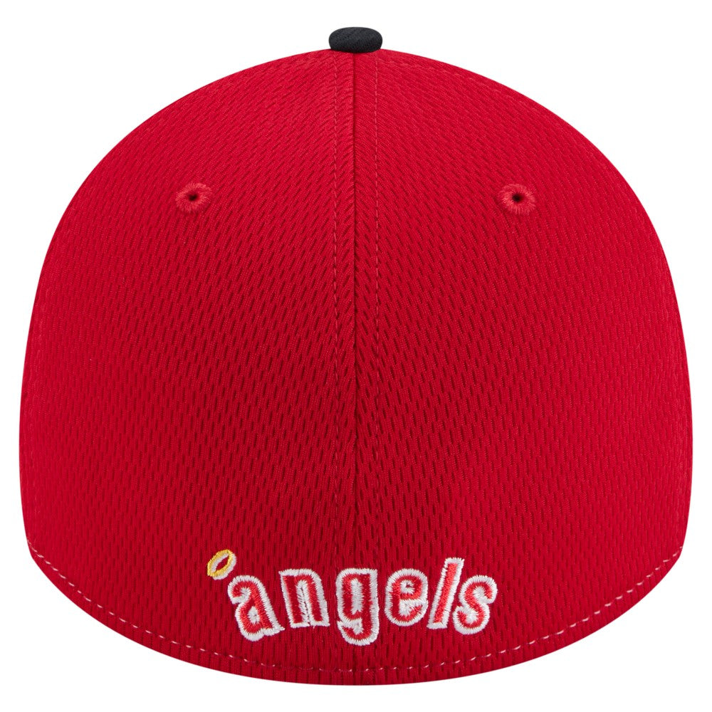 Los Angeles Angels New Era 2025 MLB Clubhouse 39THIRTY Flex Hat Sale