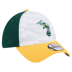 Athletics New Era 2025 MLB Clubhouse 39THIRTY Flex Hat discount
