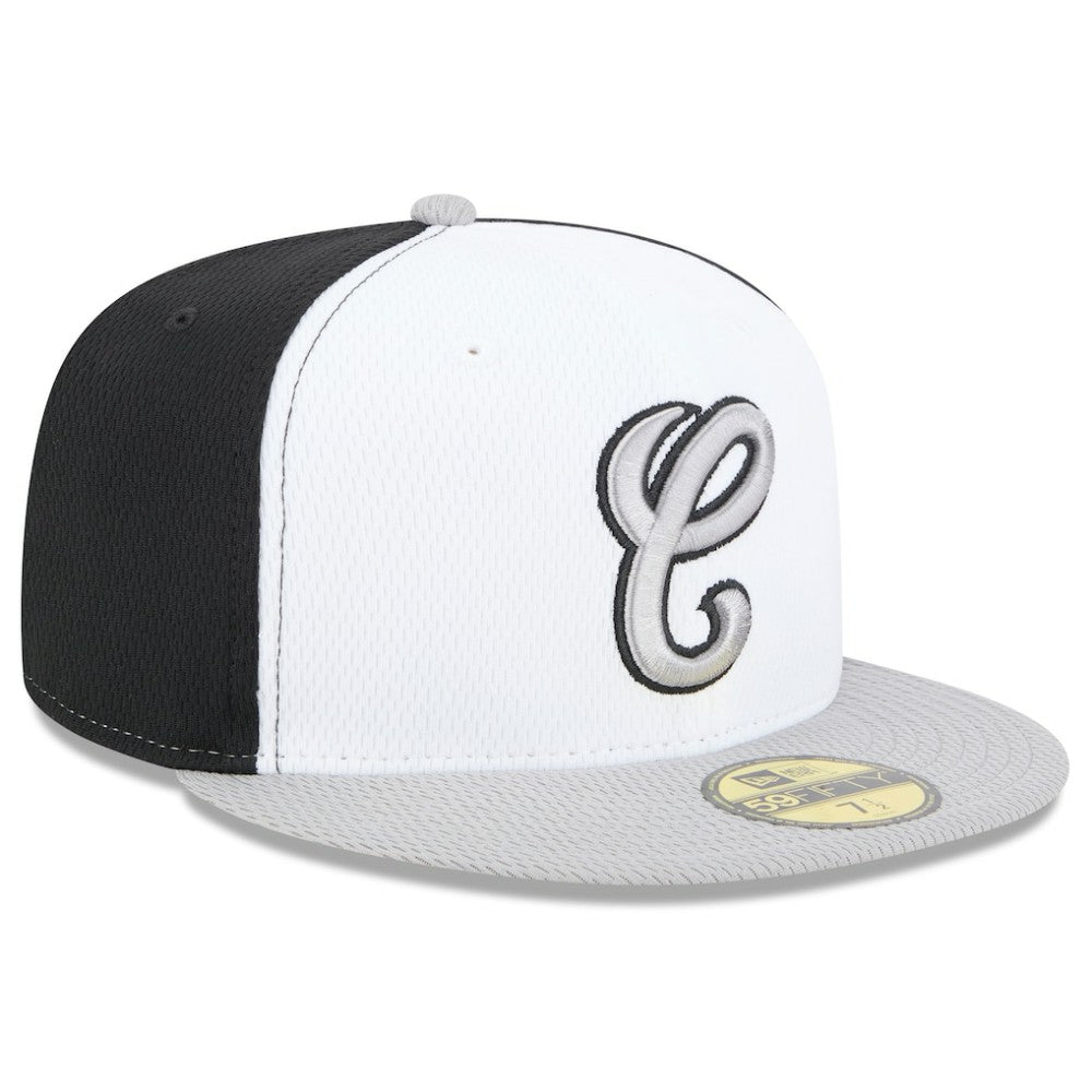 Chicago White Sox New Era 2025 MLB Clubhouse 59FIFTY Fitted Hat Lifestyle