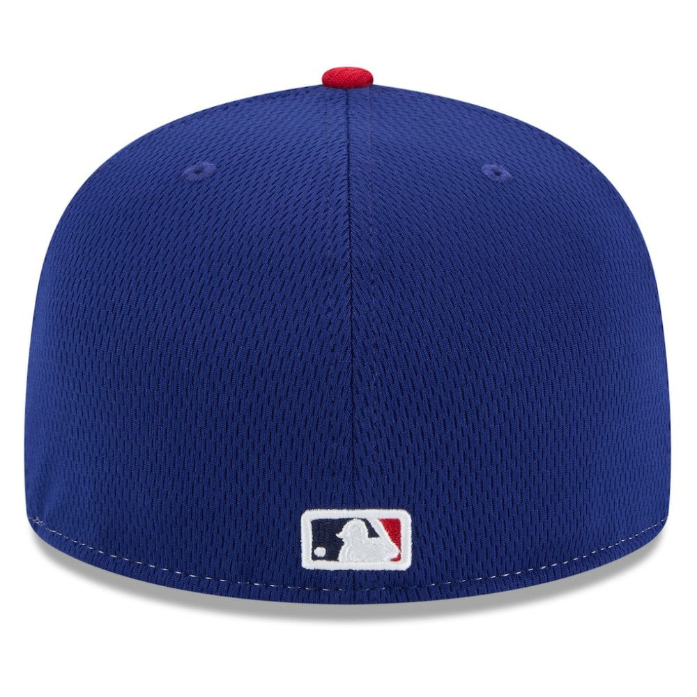 Texas Rangers New Era 2025 MLB Clubhouse 59FIFTY Fitted Hat Lifestyle