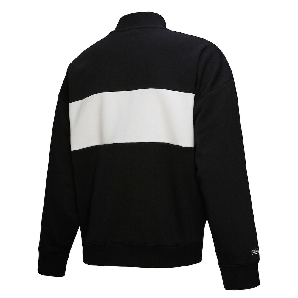 Kansas City Chiefs Women's Quarter-Zip Jacket Black - Mitchell & Ness