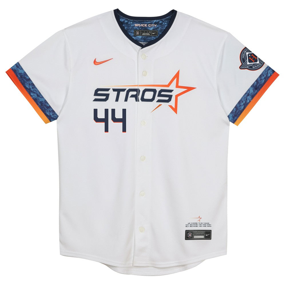 Yordan Alvarez Houston Astros Nike Preschool 2025 City Connect Limited Player Jersey - White | MLB Jerseys