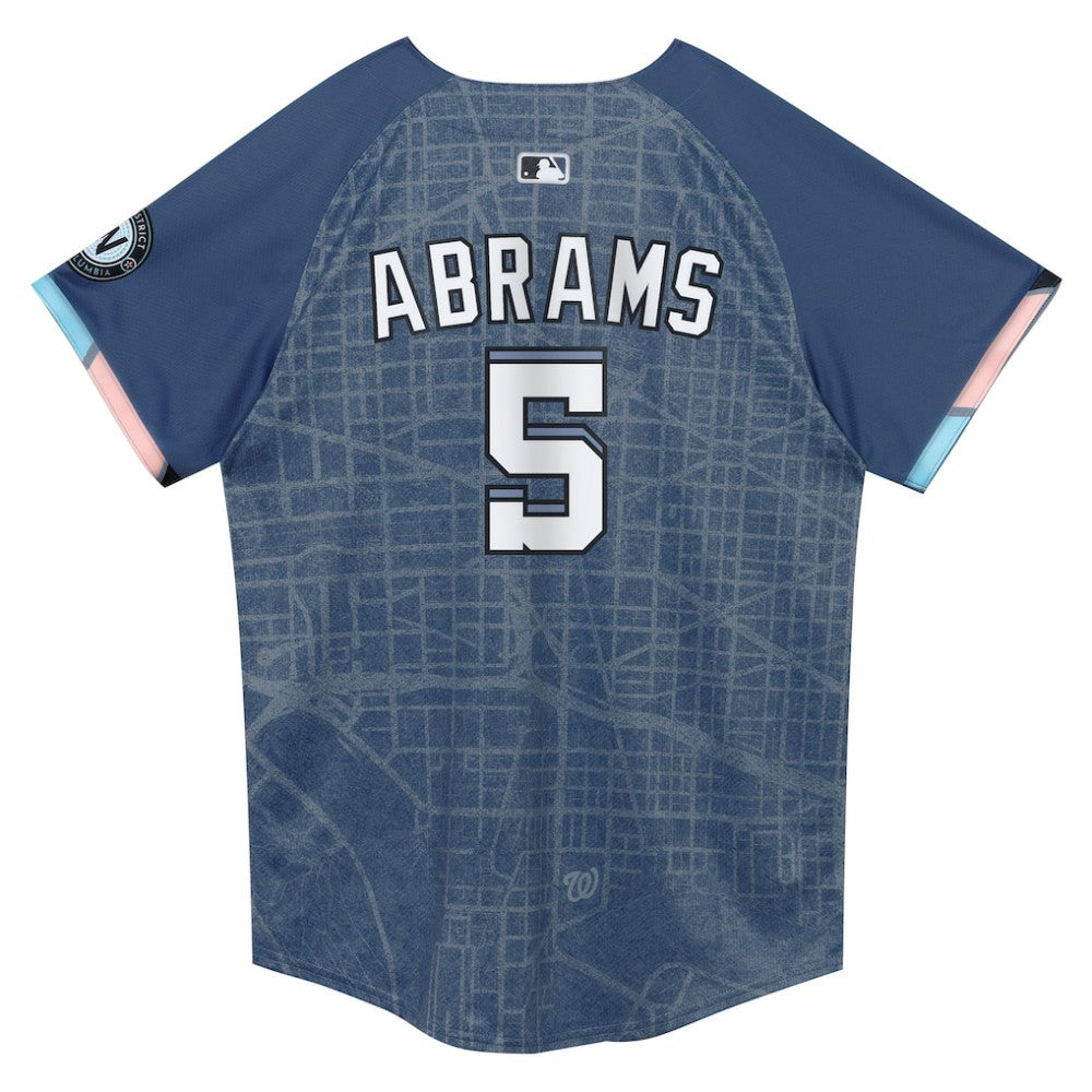 CJ Abrams Washington Nationals Nike Preschool City Connect 2025 Limited Player Jersey discount