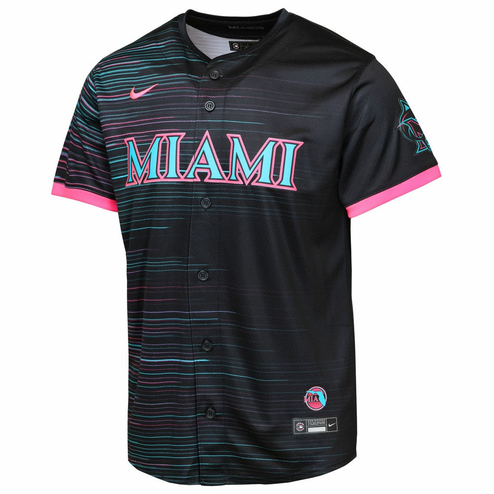 Miami Marlins Youth 2025 City Connect Limited Jersey Lifestyle