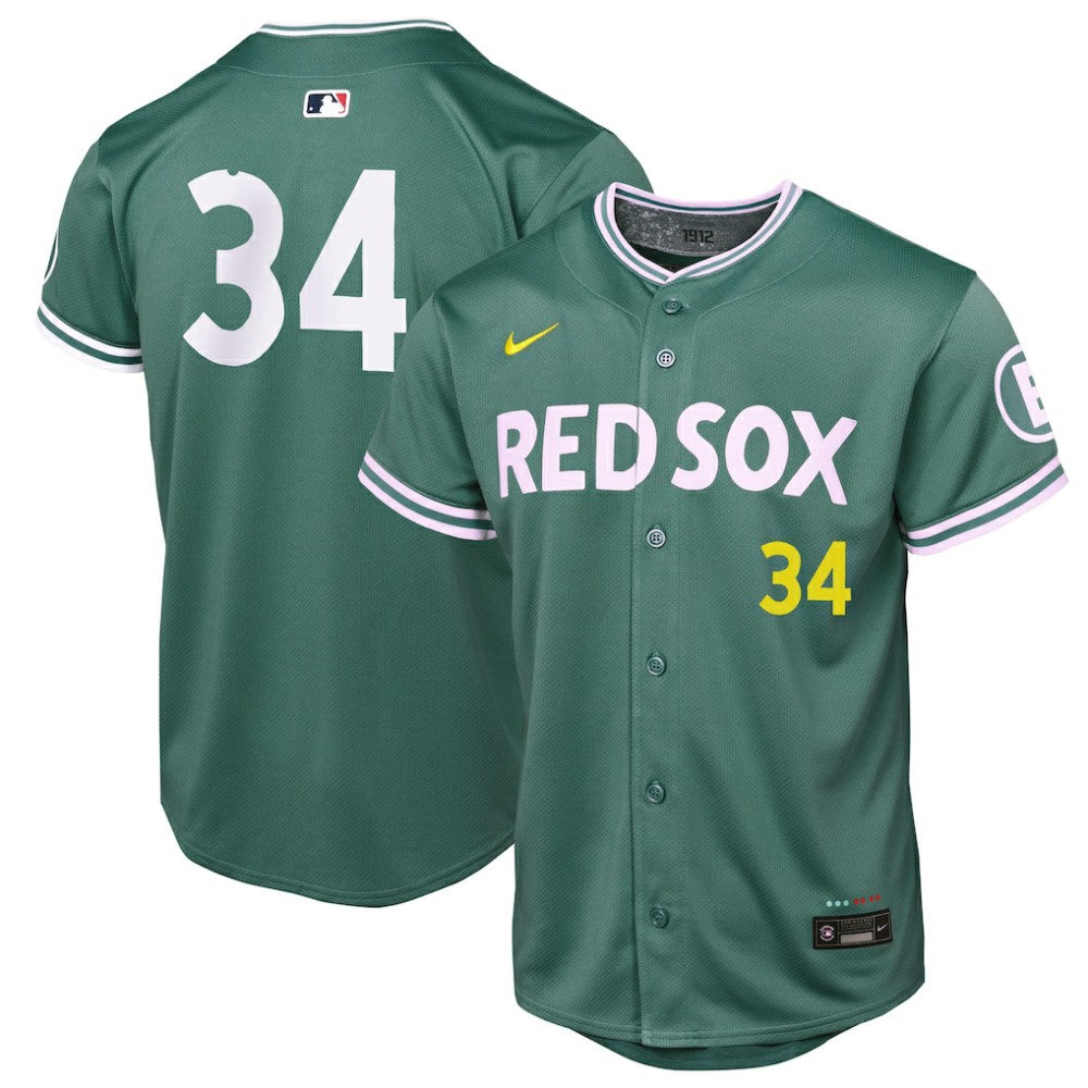 David Ortiz Boston Red Sox Nike Youth 2025 City Connect Limited Retired Player Jersey - Green | MLB Jerseys