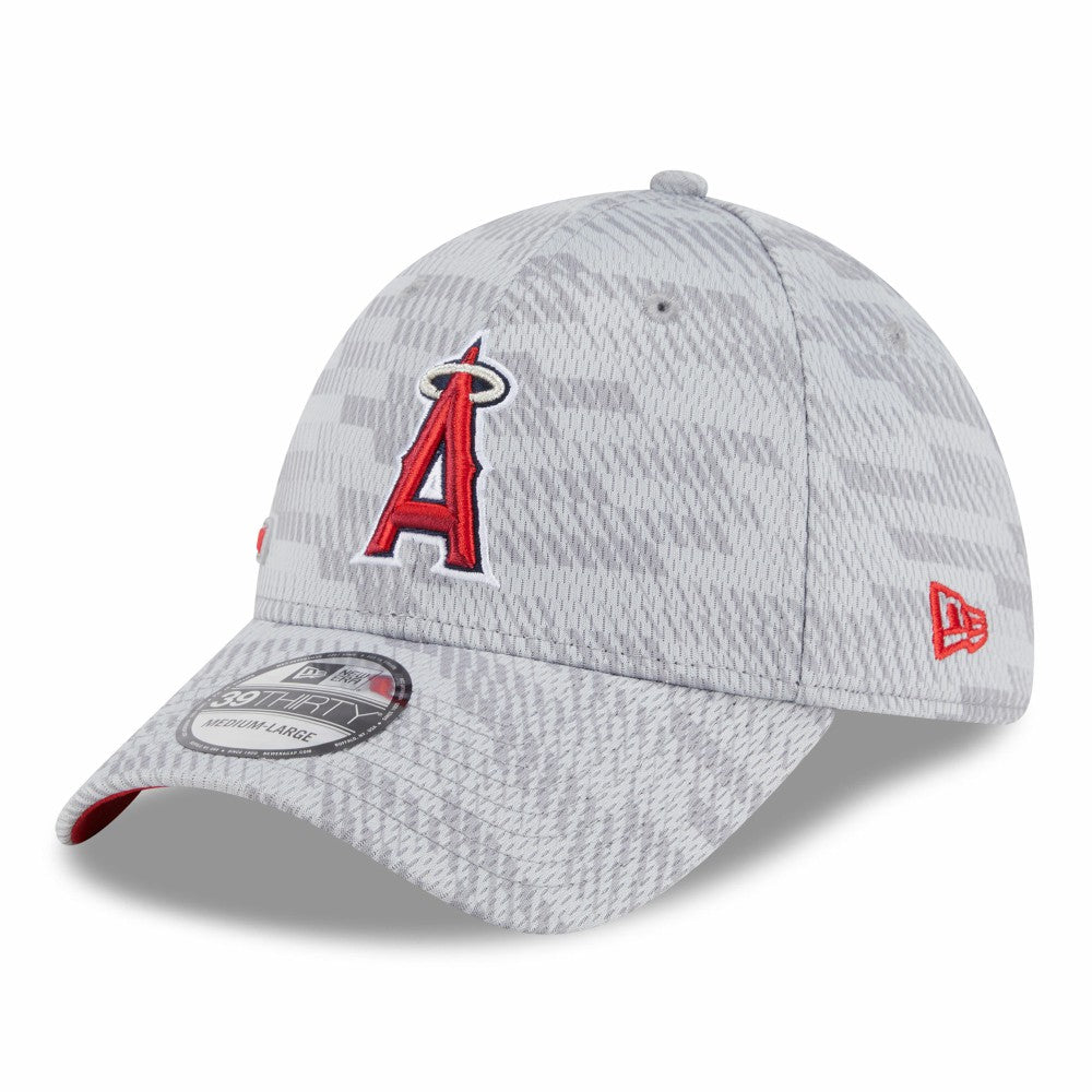Los Angeles Angels New Era 2025 MLB Clubhouse 39THIRTY Flex Hat On Sale