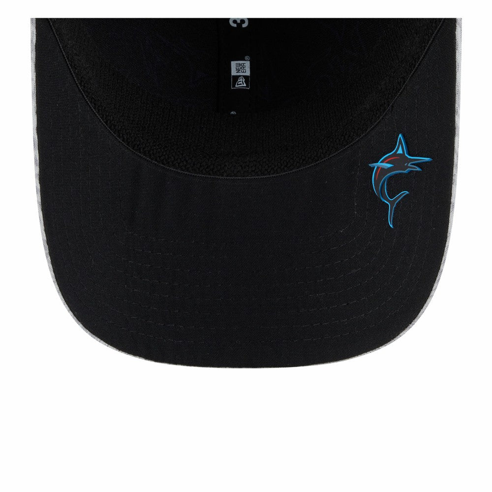 Miami Marlins New Era 2025 MLB Clubhouse 39THIRTY Flex Hat Sale