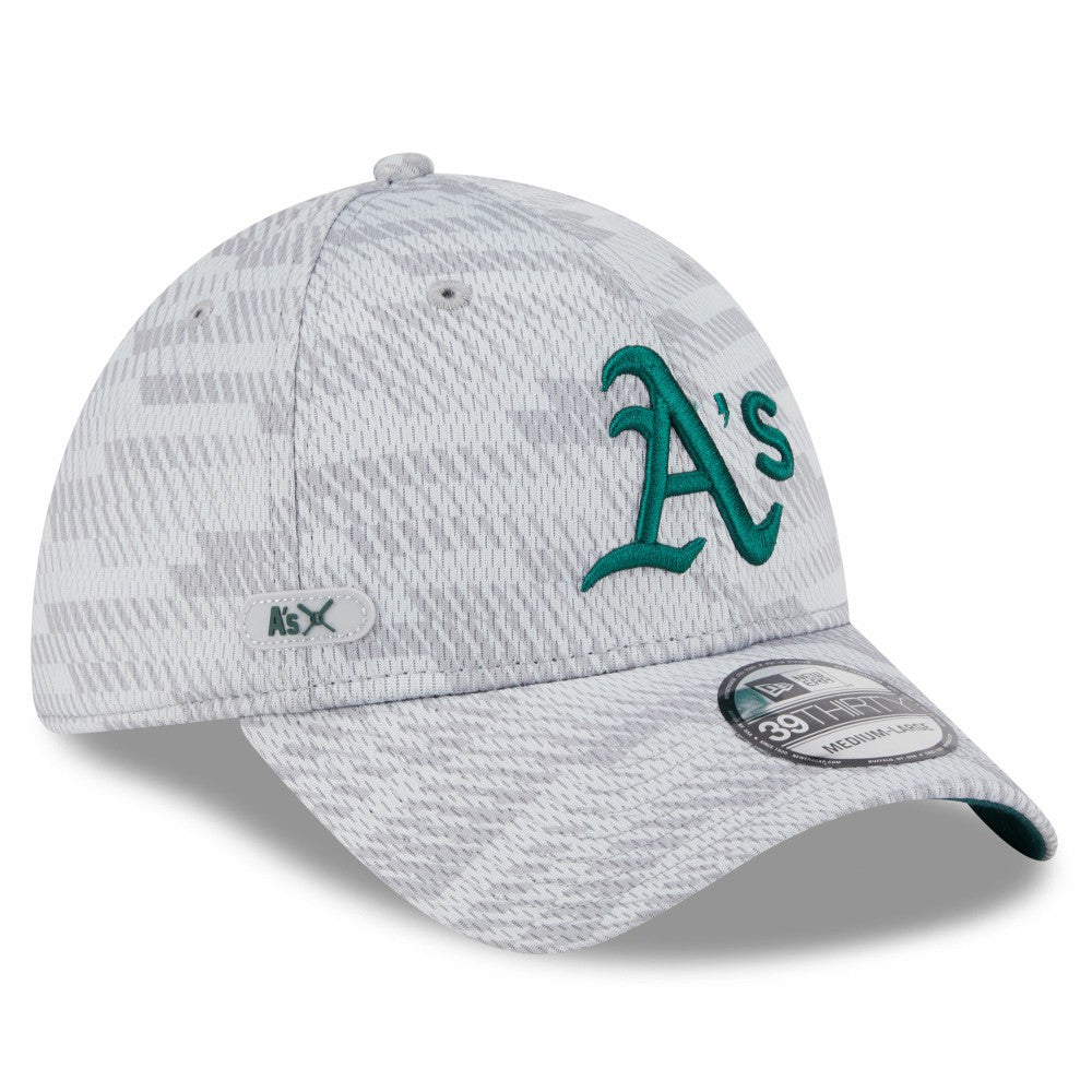 Athletics New Era 2025 MLB Clubhouse 39THIRTY Flex Hat for sale