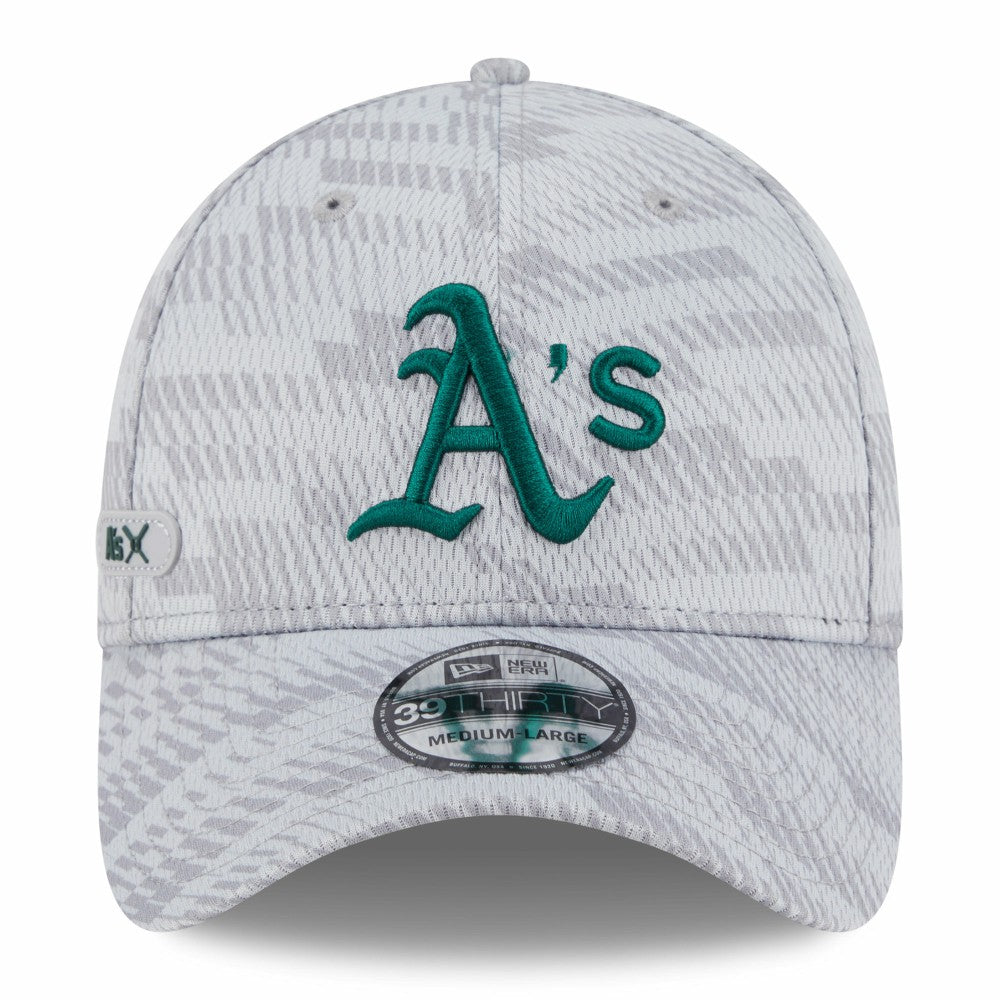 Athletics New Era 2025 MLB Clubhouse 39THIRTY Flex Hat for sale