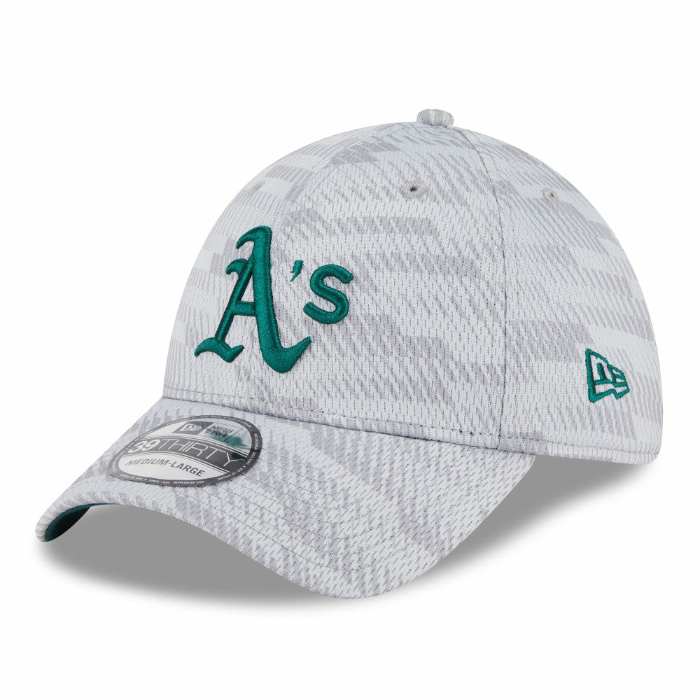 Athletics New Era 2025 MLB Clubhouse 39THIRTY Flex Hat for sale