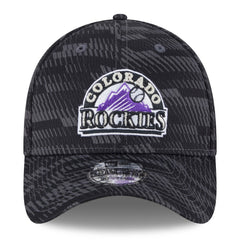 Colorado Rockies New Era 2025 MLB Clubhouse 39THIRTY Flex Hat Lifestyle