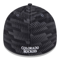 Colorado Rockies New Era 2025 MLB Clubhouse 39THIRTY Flex Hat Lifestyle