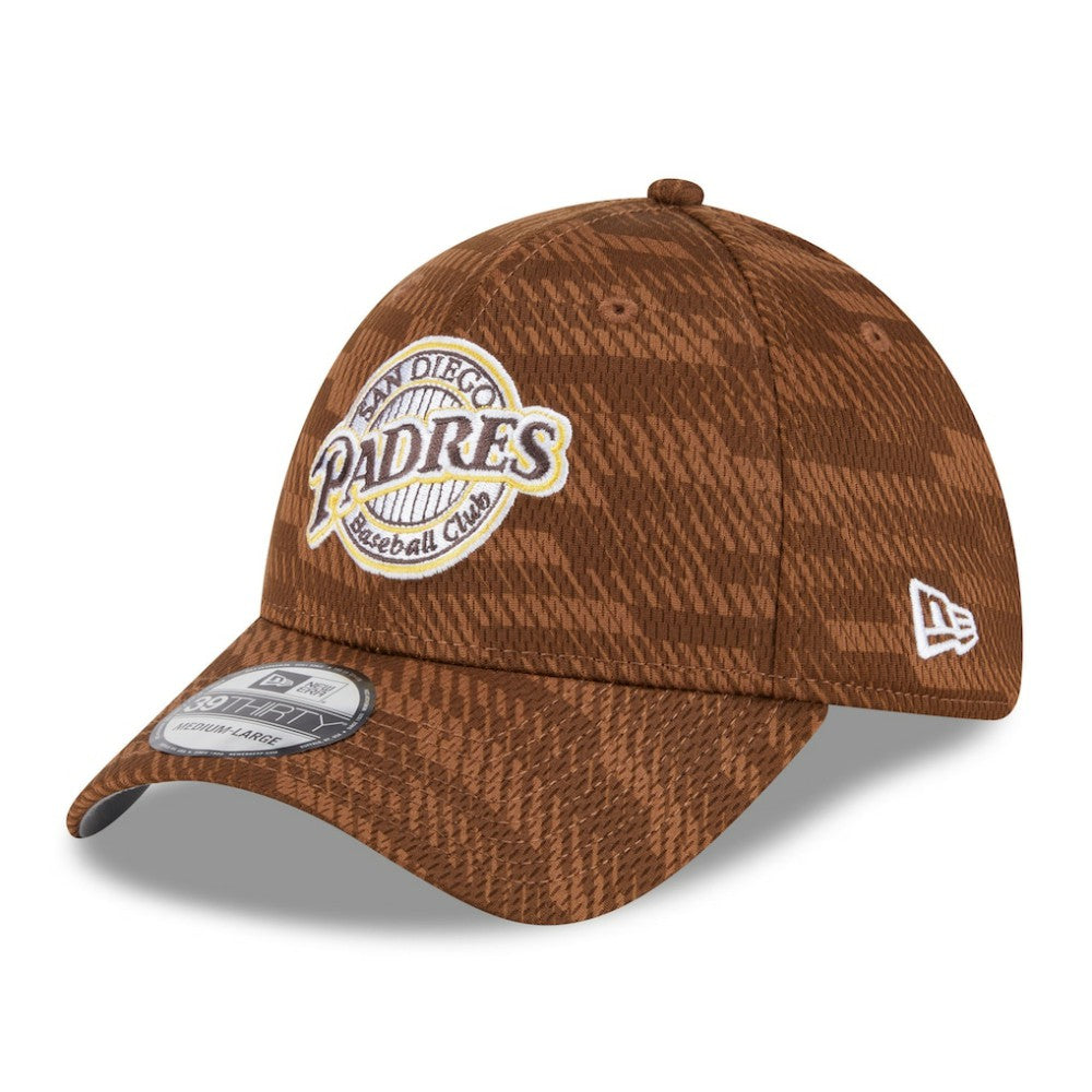 San Diego Padres New Era 2025 MLB Clubhouse 39THIRTY Flex Hat Clearance