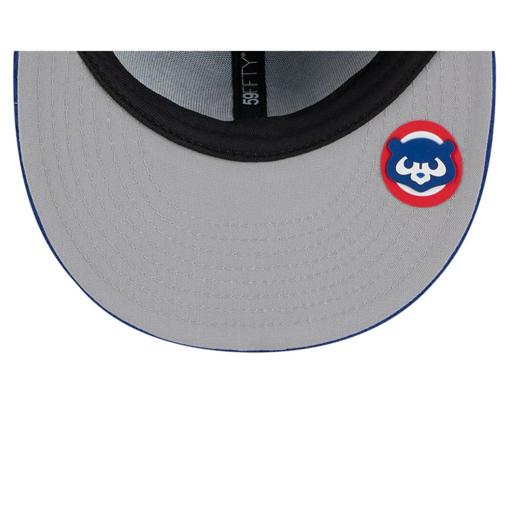 Chicago Cubs New Era 2025 MLB Clubhouse 59FIFTY Fitted Hat Lifestyle
