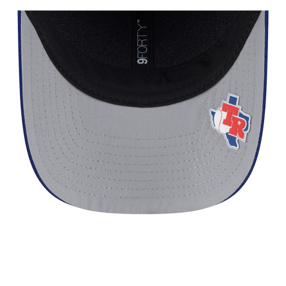 Texas Rangers New Era 2025 MLB Clubhouse 9FORTY M-Crown Adjustable Hat Sale