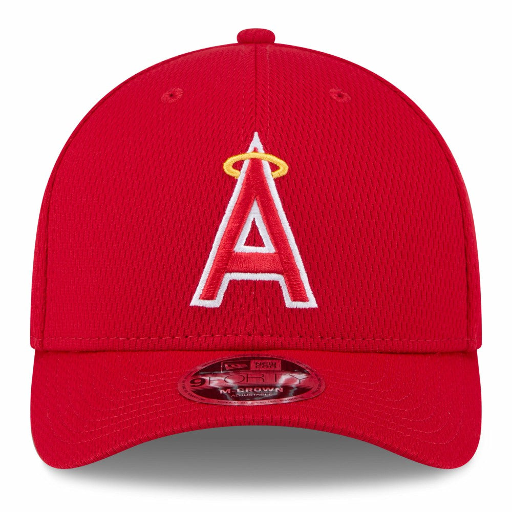 Los Angeles Angels New Era 2025 MLB Clubhouse 9FORTY Adjustable Hat On Sale