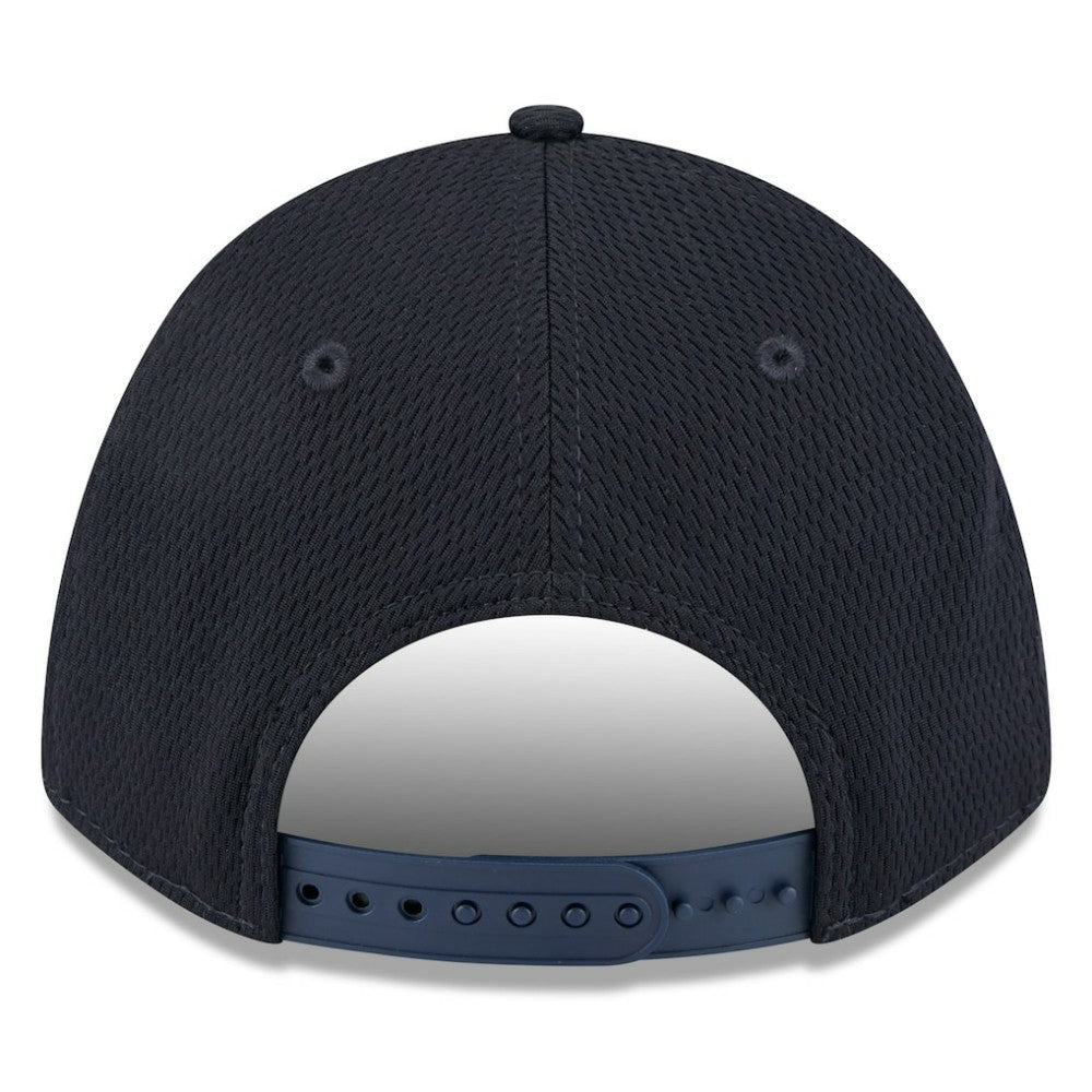 Boston Red Sox New Era 2025 MLB Clubhouse 9FORTY M-Crown Adjustable Hat Lifestyle