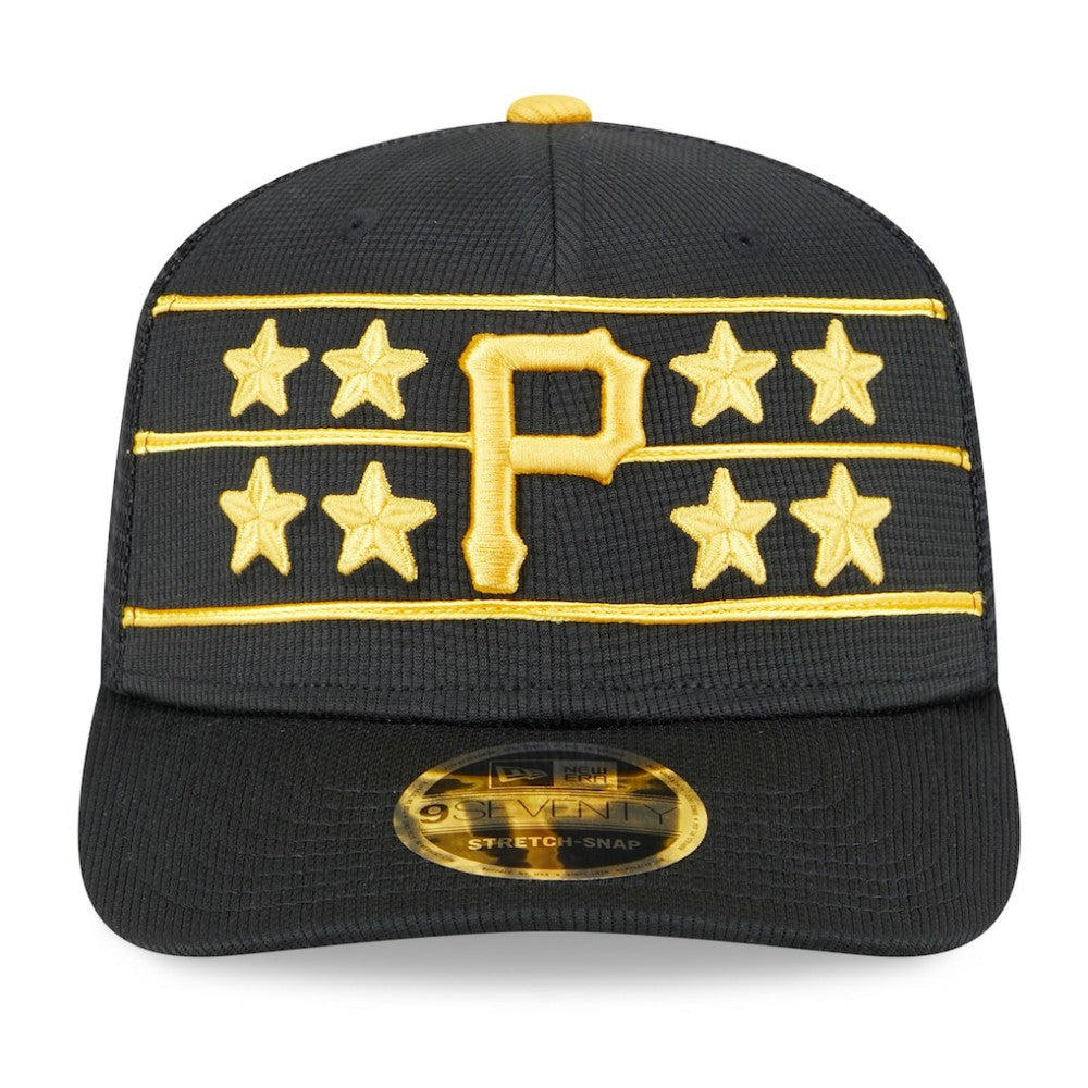 Pittsburgh Pirates New Era 2025 Batting Practice 9SEVENTY Stretch-Snap Trucker Hat discount