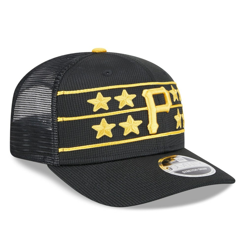 Pittsburgh Pirates New Era 2025 Batting Practice 9SEVENTY Stretch-Snap Trucker Hat discount