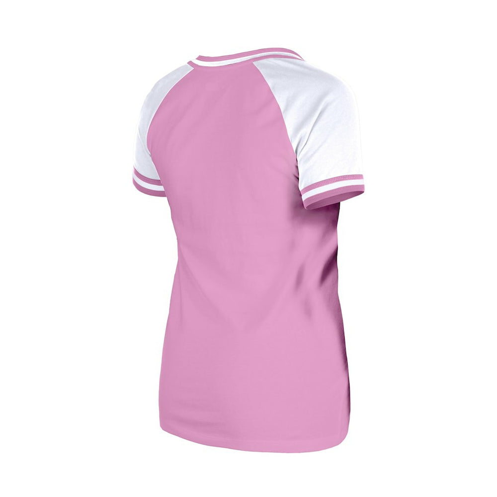 Baltimore Ravens New Era Women's Mommy & Me V-Neck T-Shirt Pink - NFL