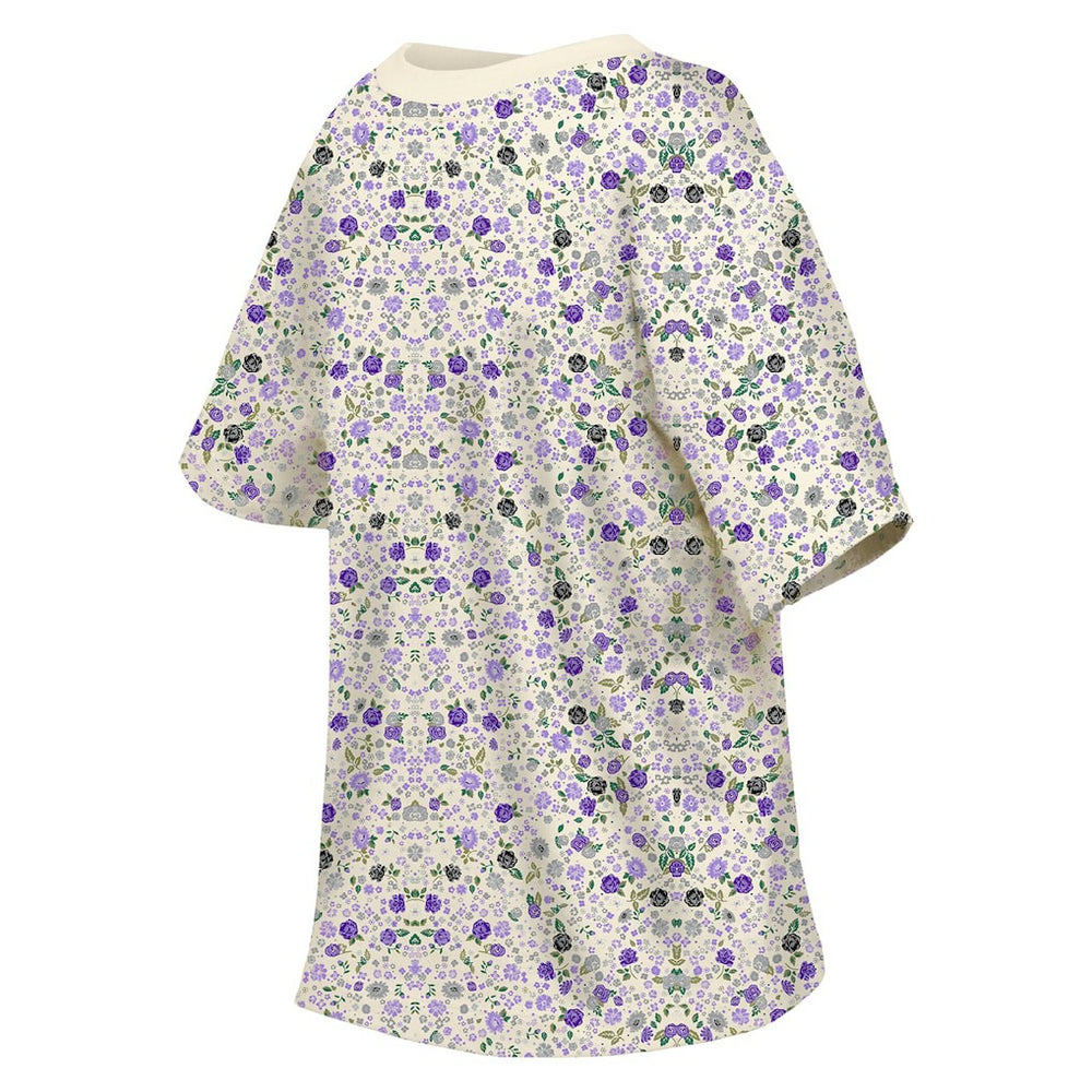 Baltimore Ravens New Era Women's Glam Game Floral Scoop Neck T-Shirt Cream - NFL