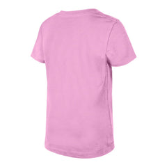 Kansas City Chiefs New Era Girls Youth Flip Sequins V-Neck T-Shirt Pink - NFL