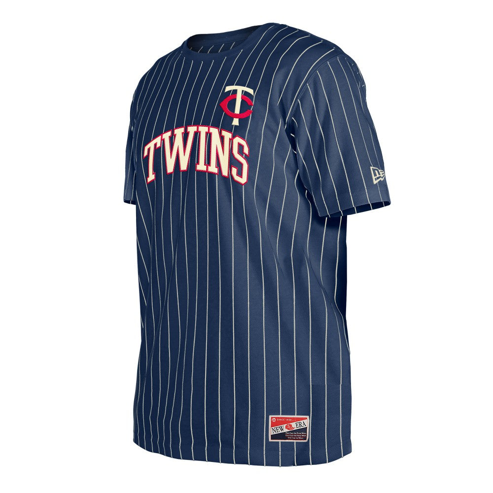 Minnesota Twins New Era Throwback Pinstripe T-Shirt for sale