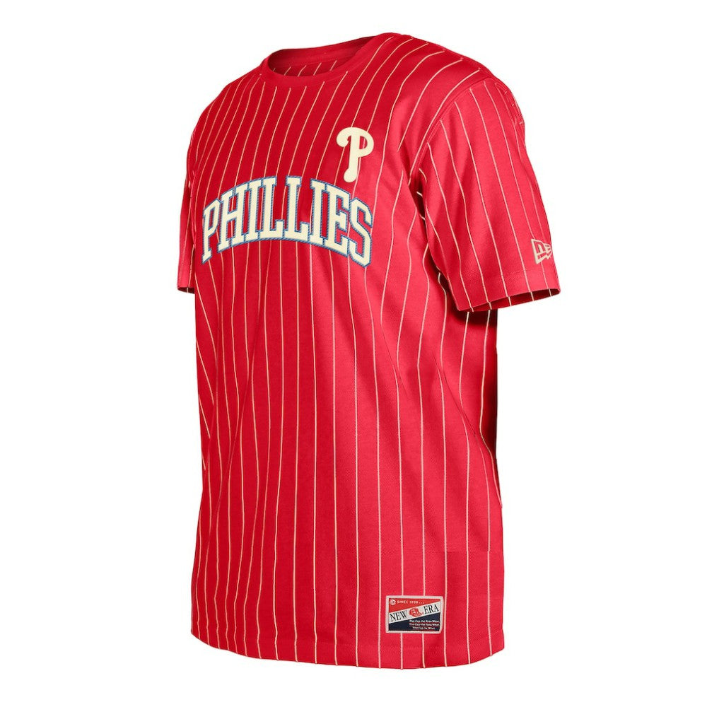 Philadelphia Phillies New Era Throwback Pinstripe T-Shirt Sale