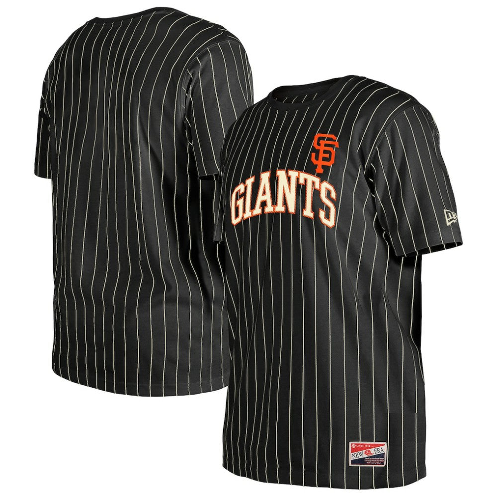 San Francisco Giants New Era Throwback Pinstripe T-Shirt for sale