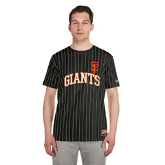 San Francisco Giants New Era Throwback Pinstripe T-Shirt for sale