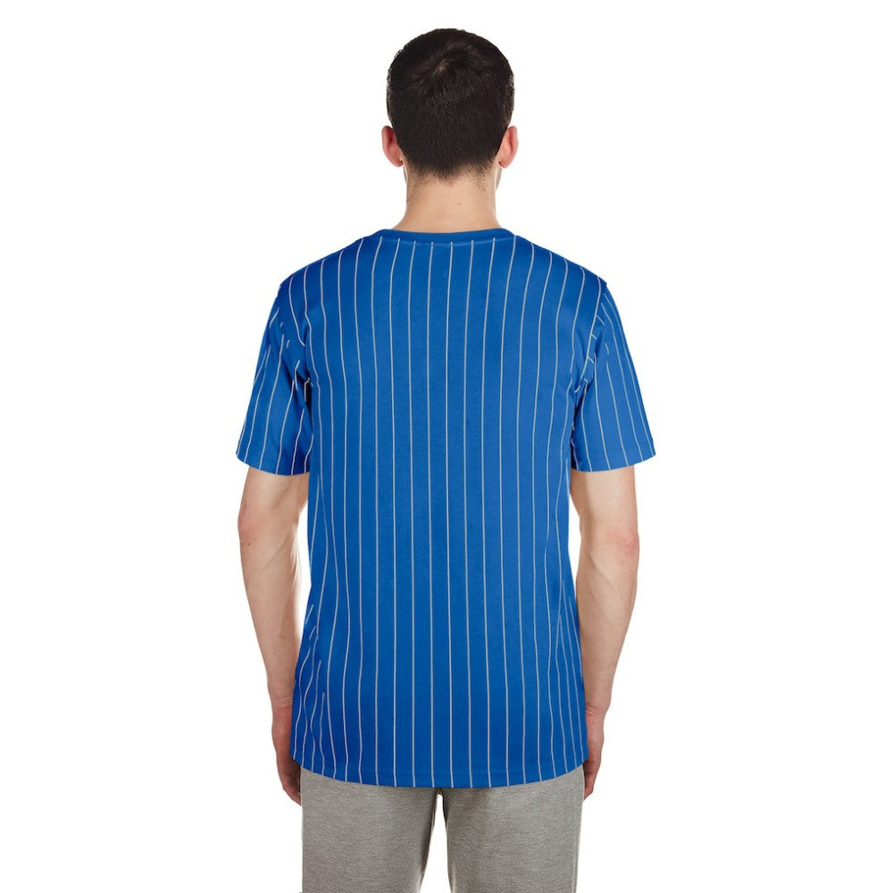 Chicago Cubs New Era Throwback Pinstripe T-Shirt Sale