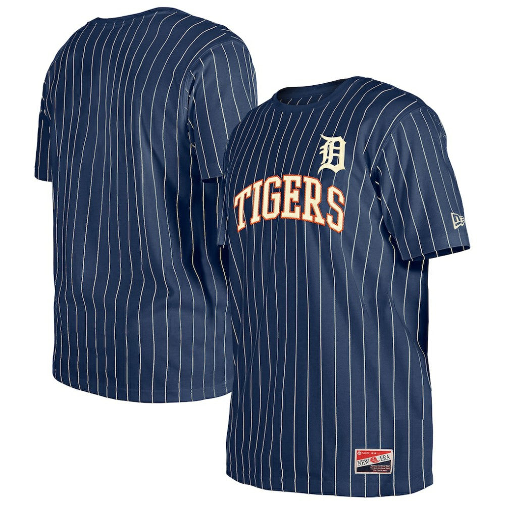 Detroit Tigers New Era Throwback Pinstripe T-Shirt Online