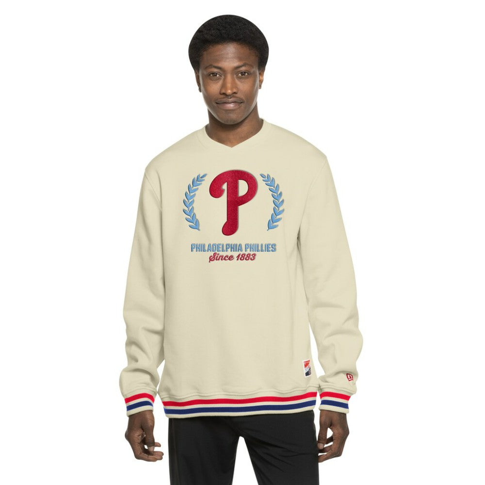 Philadelphia Phillies New Era Throwback Pullover Sweatshirt Online
